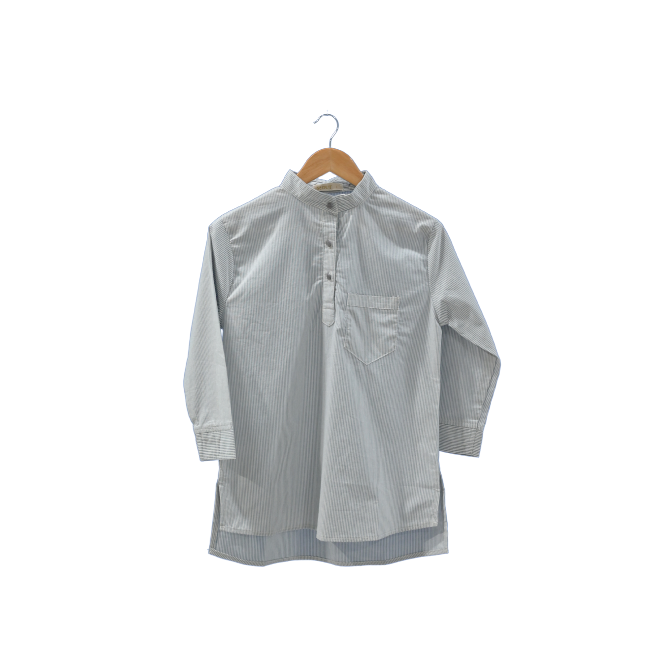 Hana no Kage Flower Shadow – Japanese Collar Striped Shirt