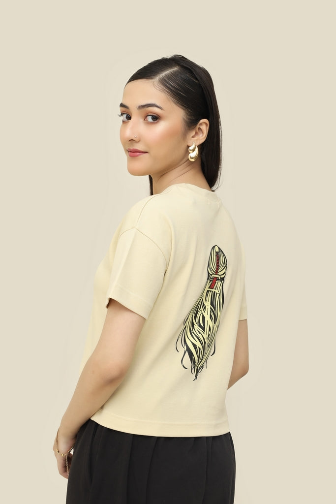 آوای شجاعت T-Shirt - Limited Edition Crop T-Shirt