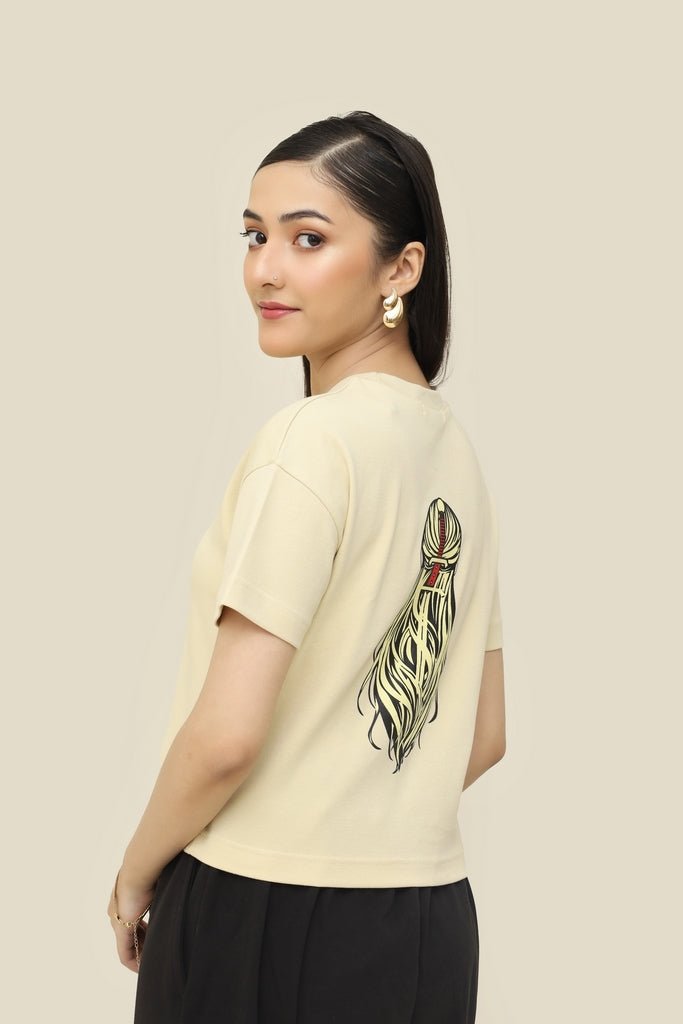 آوای شجاعت T-Shirt - Limited Edition Crop T-Shirt - Sa'adut