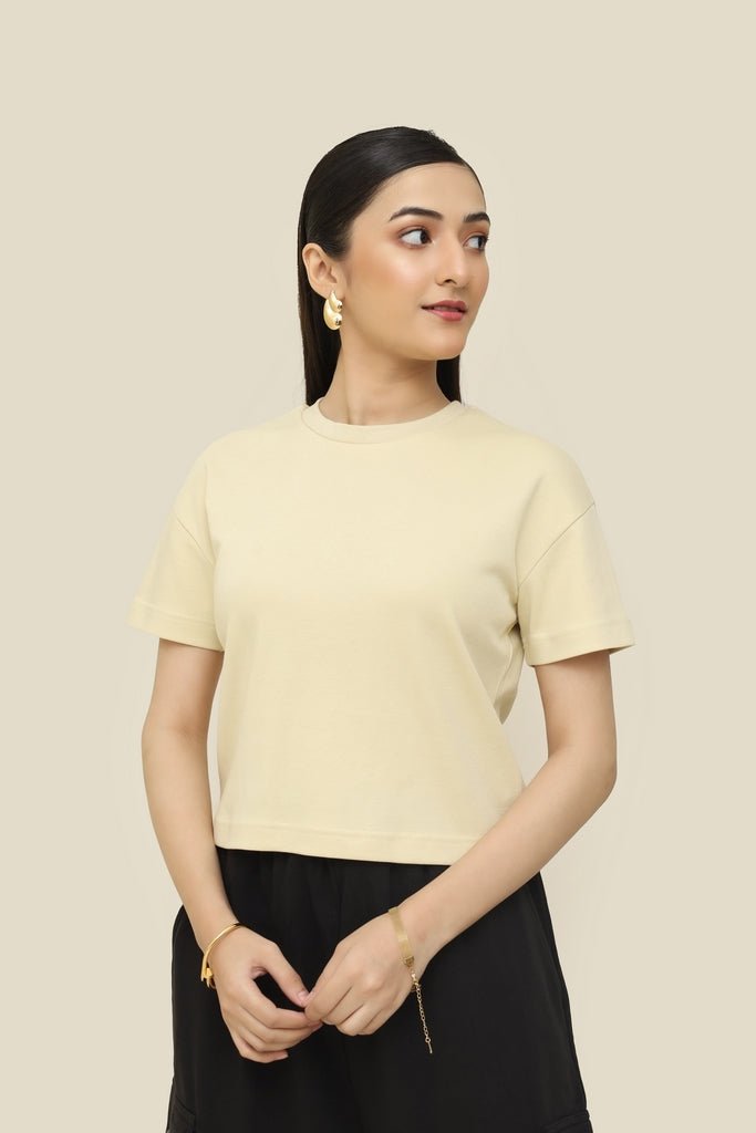 آوای شجاعت T-Shirt - Limited Edition Crop T-Shirt - Sa'adut